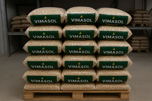 1/4 Palete Pellets Vimasol Premium – 270 kg (18 sacos de 15 kg)