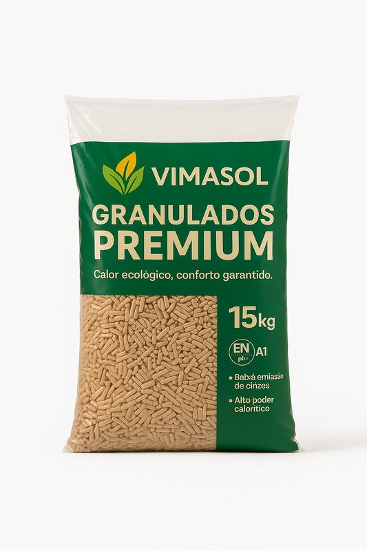 1/4 Palete Pellets Vimasol Premium – 270 kg (18 sacos de 15 kg)